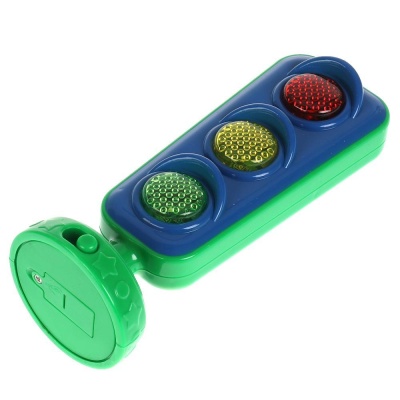 Развивающая игрушка Обучающий светофор Синий Трактор Умка HT878-R2