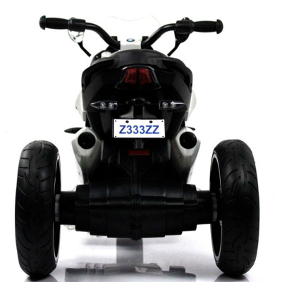  Детский электротрицикл RiverToys Z333ZZ белый