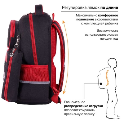 Рюкзак Endless space Complete с пеналом в комплекте Юнландия 271415 4