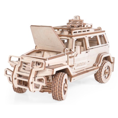 Конструктор из дерева Внедорожник Булат 168 деталей Lemmo 0158 2
