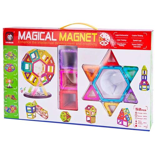 Магнитный конструктор Magical Magnet 52 детали Наша Игрушка 703 фото 3