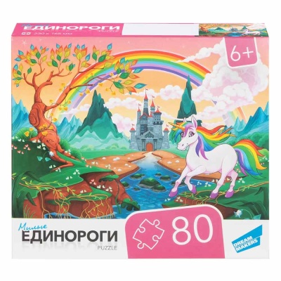 Пазл 80 Единороги Dream Makers RI8005 1