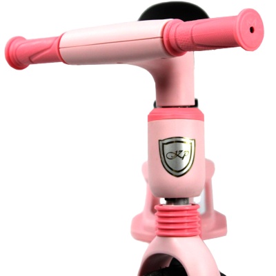 Детский беговел RiverToys М002БХ розовый 2