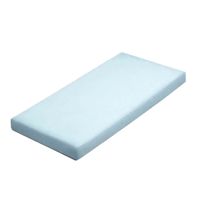 Простыня трикотажная на резинке для детской кроватки Однотон голубой Lappetti 9006/1п 1