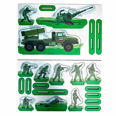 Набор солдатиков Современная Российская армия ЯиГрушка 12499ЯиГ 2