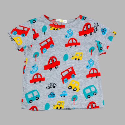 Пижама Машинки Кидс 537226К-3 серый 02