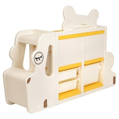 Стеллаж для игрушек с ящиками Pituso Doggie YYS805-1-beige Бежевый 03