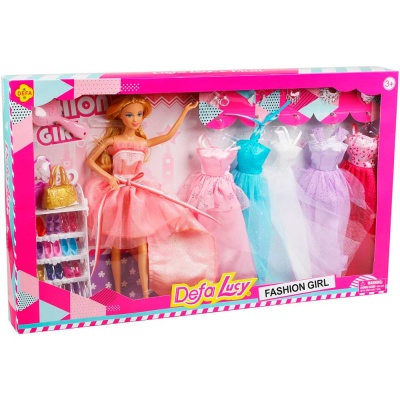 Кукла Модница  28 см с аксессуарами Defa Lucy 8446a