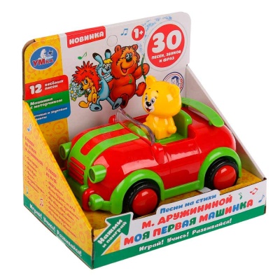 Интерактивная игрушка Моя первая машинка Умка B1724009-R