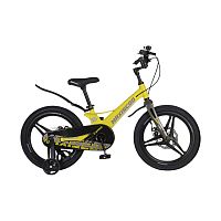 Велосипед детский Maxiscoo Space Deluxe 18 MSC-S1841D жёлтый матовый