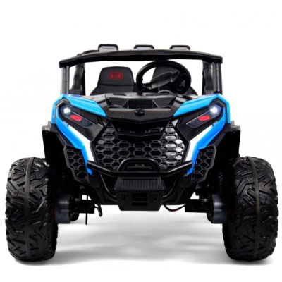 Детский электромобиль RiverToys K555KK синий 2