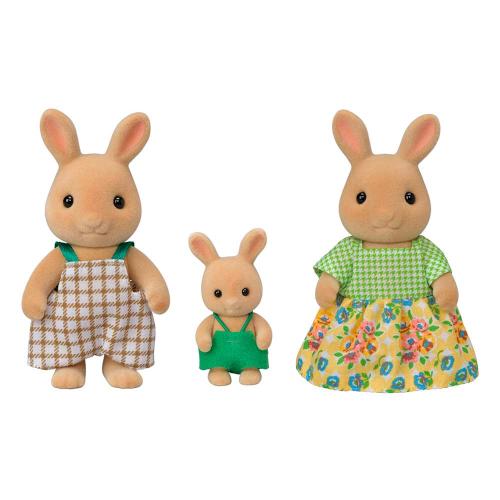 Игровой набор Sylvanian Families Семья Солнечных кроликов Epoch 5372