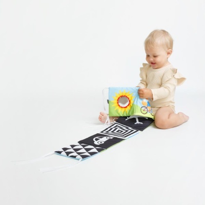 Игрушка мягконабивная Книжка-бортик Транспорт Мякиши 829