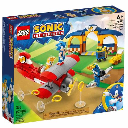 Конструктор Lego Sonic 76991 Мастерская Тейлза и Самолет Торнадо фото 6