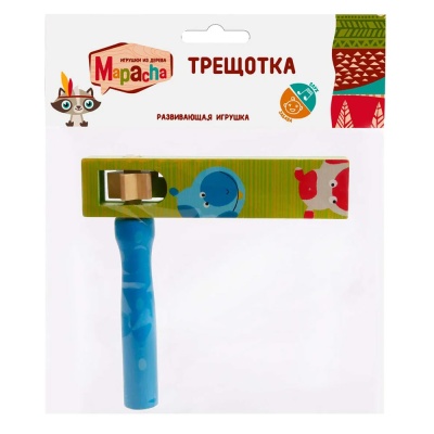 Деревянная игрушка Трещотка круговая Mapacha 76433 2
