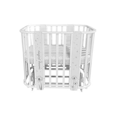 Кровать детская доской с поперечным маятником Антел Ariel 5 в 1 Одуванчики 02 Кровать детская доской с поперечным маятником Антел Ariel 5 в 1 Одуванчики 02