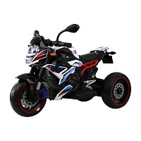 Детский электротрицикл RiverToys K808AM белый