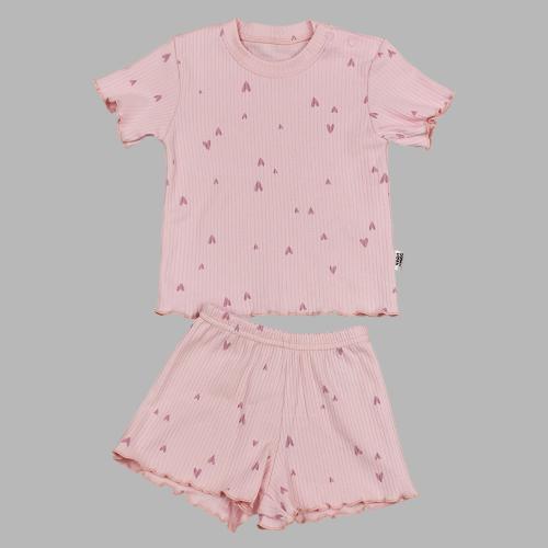 Футболка Сердечки Чуди Кидс 237125-9 розовый фото 4