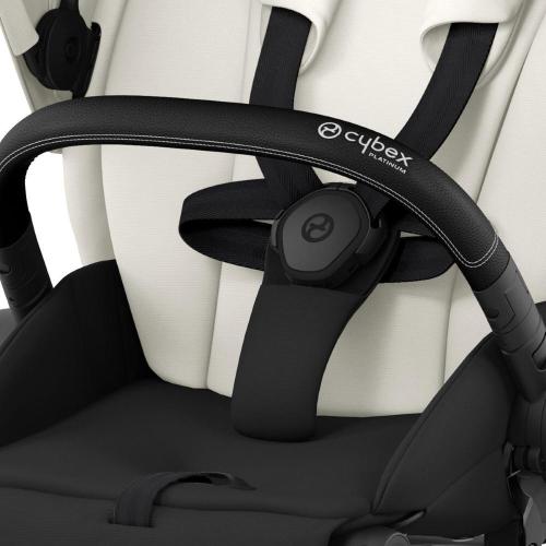 Коляска 2 в 1 Cybex Priam IV Matt Black Off White фото 14