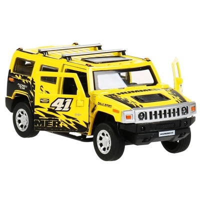 Машинка металлическая Hummer H2 Спорт Технопарк НUМ2-12SLSRТ-YЕ 1