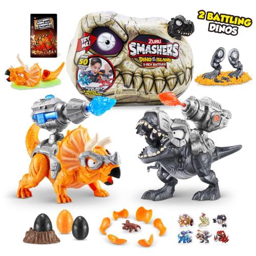 Игровой набор Smashers T-Rex Battle Zuru 74102 фото 4