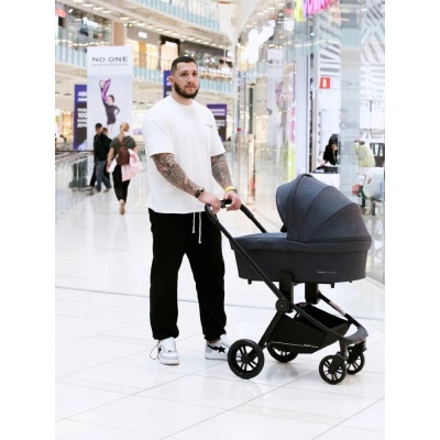 Коляска детская 2 в 1 Rant Basic Energy RA091 Graphite