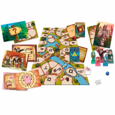 Настольная игра Гравити Фолз Спасти Пухлю Hobby World 915243