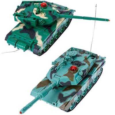 Игровой набор Танковый бой на радиоуправлении ZTZ-96A против M1A2 Yako Toys 6129 1