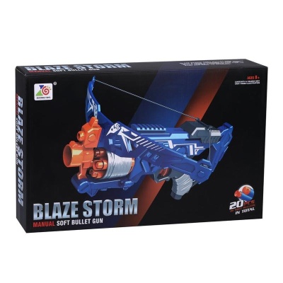 Бластер с мягкими пулями Blaze Storm Наша Игрушка ZC7107 04