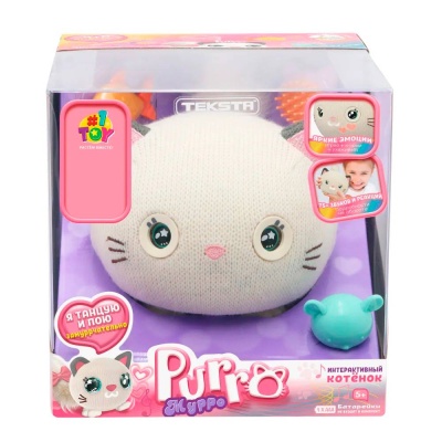 Интерактивный котёнок Purro Мурро 1Toy Т25653 4