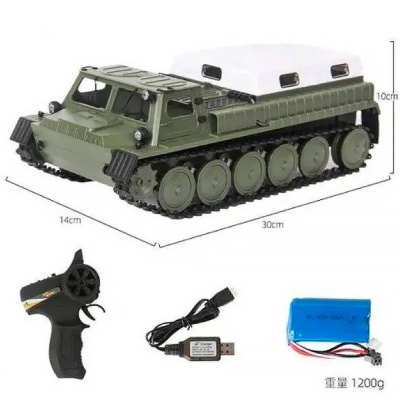 Гусеничный вездеход радиоуправляемый масштаб 1:16 WLtoys WPLE-1