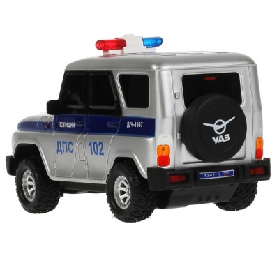 Машина радиоуправляемая UAZ Hunter Технопарк HUNTER-18L-POL-GY