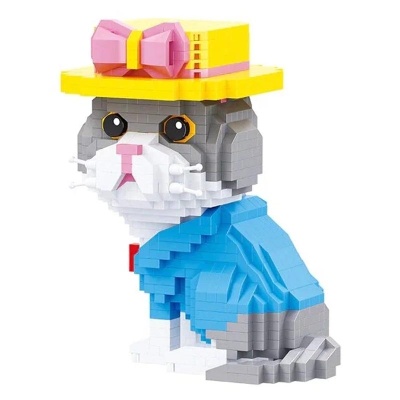 Конструктор Котик в шляпке Balody 18407BA