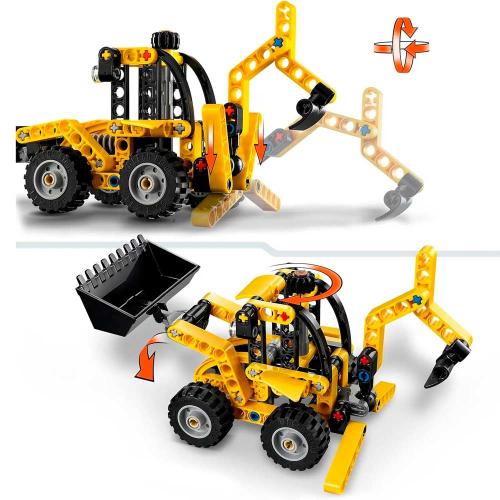 Конструктор Lego Technic 42197 Экскаватор погрузчик фото 4