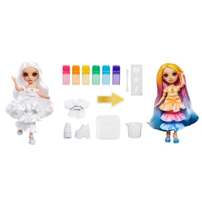 Кукла Water Color Create коричневая Рейнбоу Хай 28 см MGA 62667