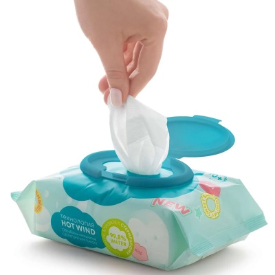 Салфетки влажные  Sweet Kiss 100 шт Lovular 429543 2