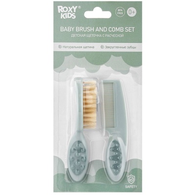 Щёточка расчёска и гребешок Roxy-Kids RBH-001-G 4