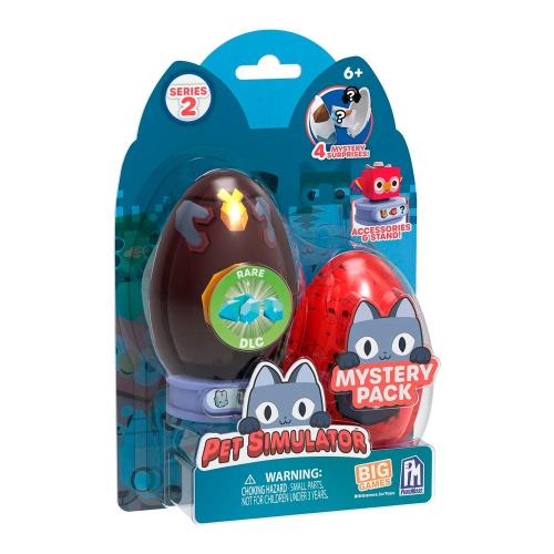 Игрушка Сюрприз Фигурки Pet Simulator Core 2 S2 в яйце 2шт Roblox 42717 фото 3