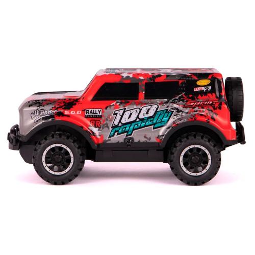 Внедорожник радиоуправляемый масштаб 1:24 Kid Rocks RC1873 красный фото 3