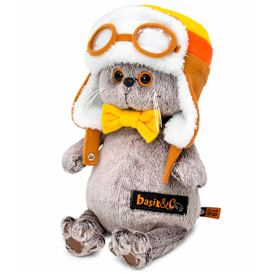 Мягкая игрушка Кот Басик Авиатор Budi Basa Ksm19-007 2