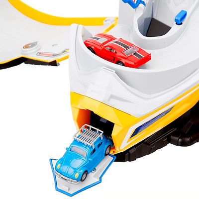 Парковка трек Шлем 2 машинки свет звук BeBoy IT109792 3