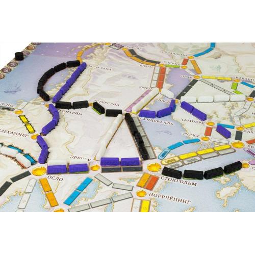 Настольная игра Ticket to Ride Северные страны Hobby World 1702 фото 6