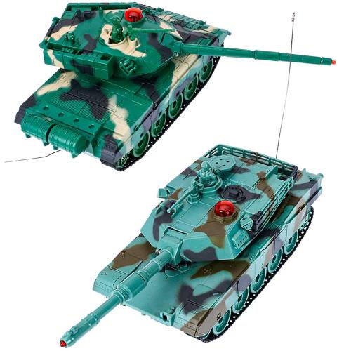 Игровой набор Танковый бой на радиоуправлении ZTZ-96A против M1A2 Yako Toys 6129