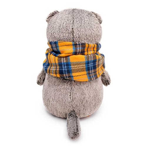 Мягкая игрушка Басик и шарф в клеточку 25 см Budi Basa Ks25-002 фото 3