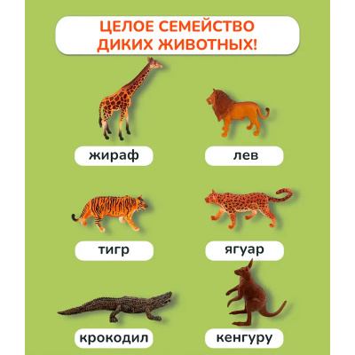 Набор фигурок дикий мир Konik KW0018 4