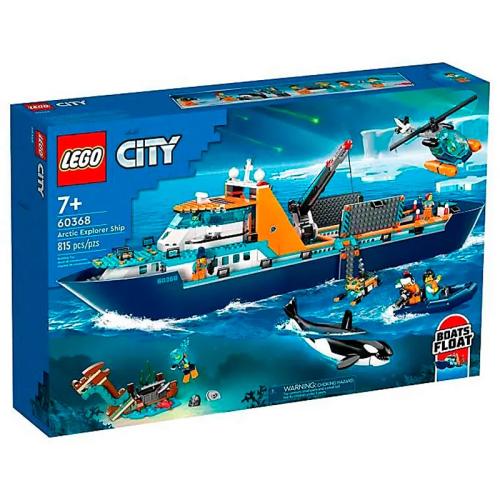Конструктор Lego City 60368 Корабль исследователь Арктики фото 4