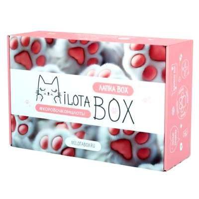 Подарочный набор MilotaBox Лапка Box iLikeGift MB135 3