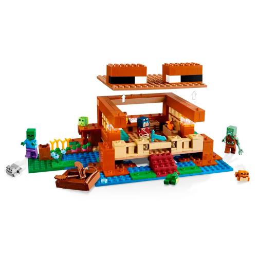 Конструктор Lego Minecraft 21256 Лягушачий дом фото 2