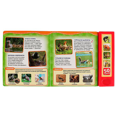 Книга интерактивная озвученная Мамы и малыши Умка 9785506031772 4