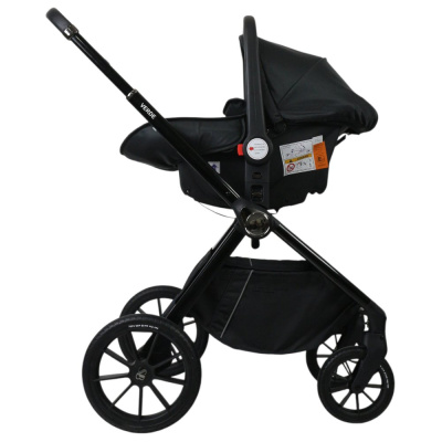 Коляска 3 в 1 Sweet Baby Verde Dark Grey (Black Glossy) 04